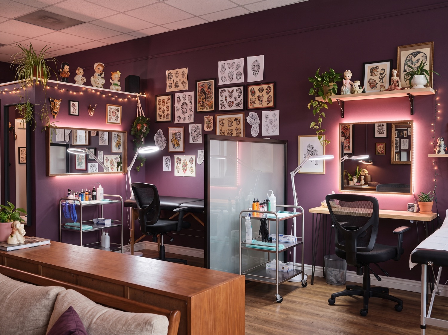 Inside Darling Tattoos